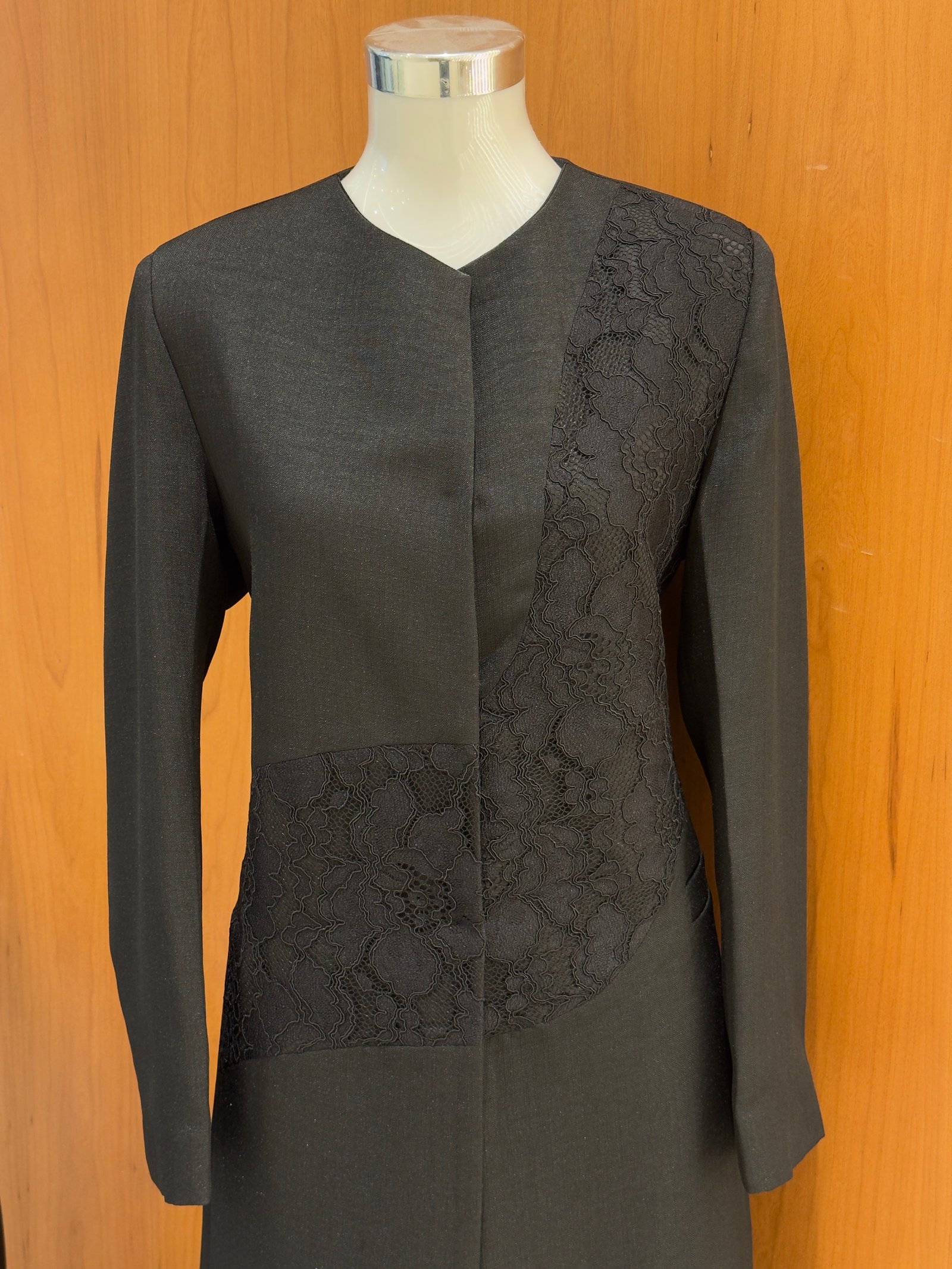 Lace Blazer Abaya L01