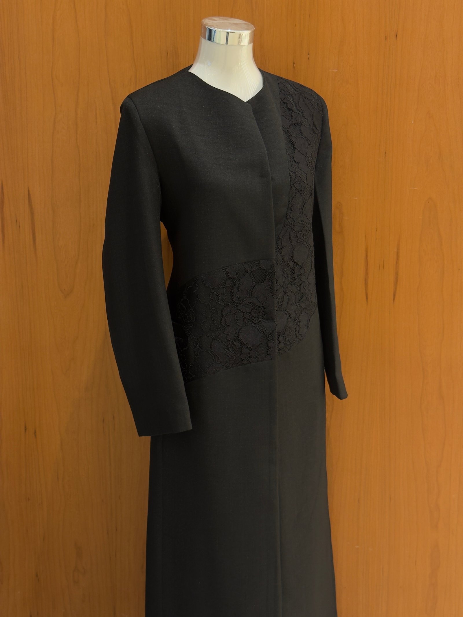 Lace Blazer Abaya L01