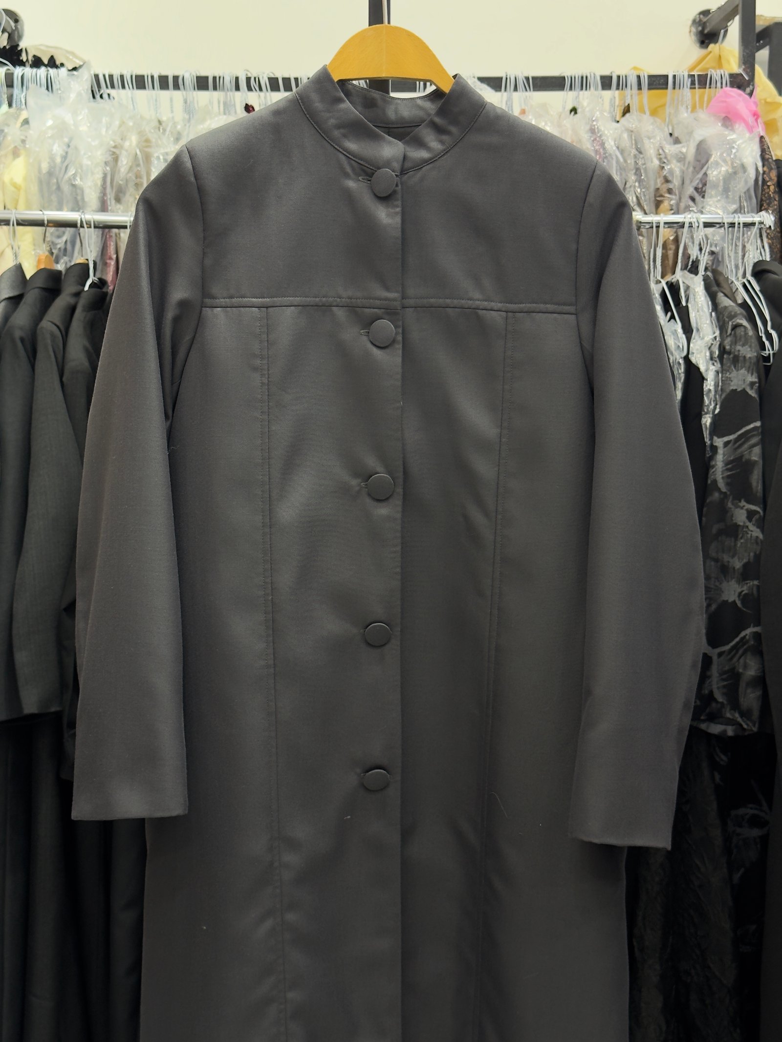 Blazer Abaya Grey - P01